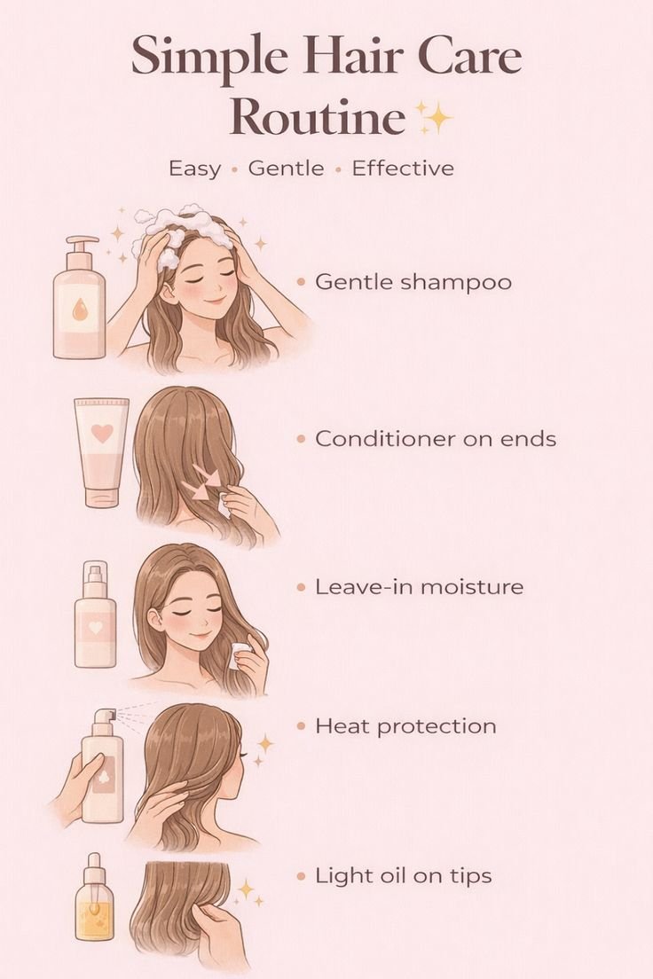 “No Heat, No Damage: Effortless Everyday Hair”