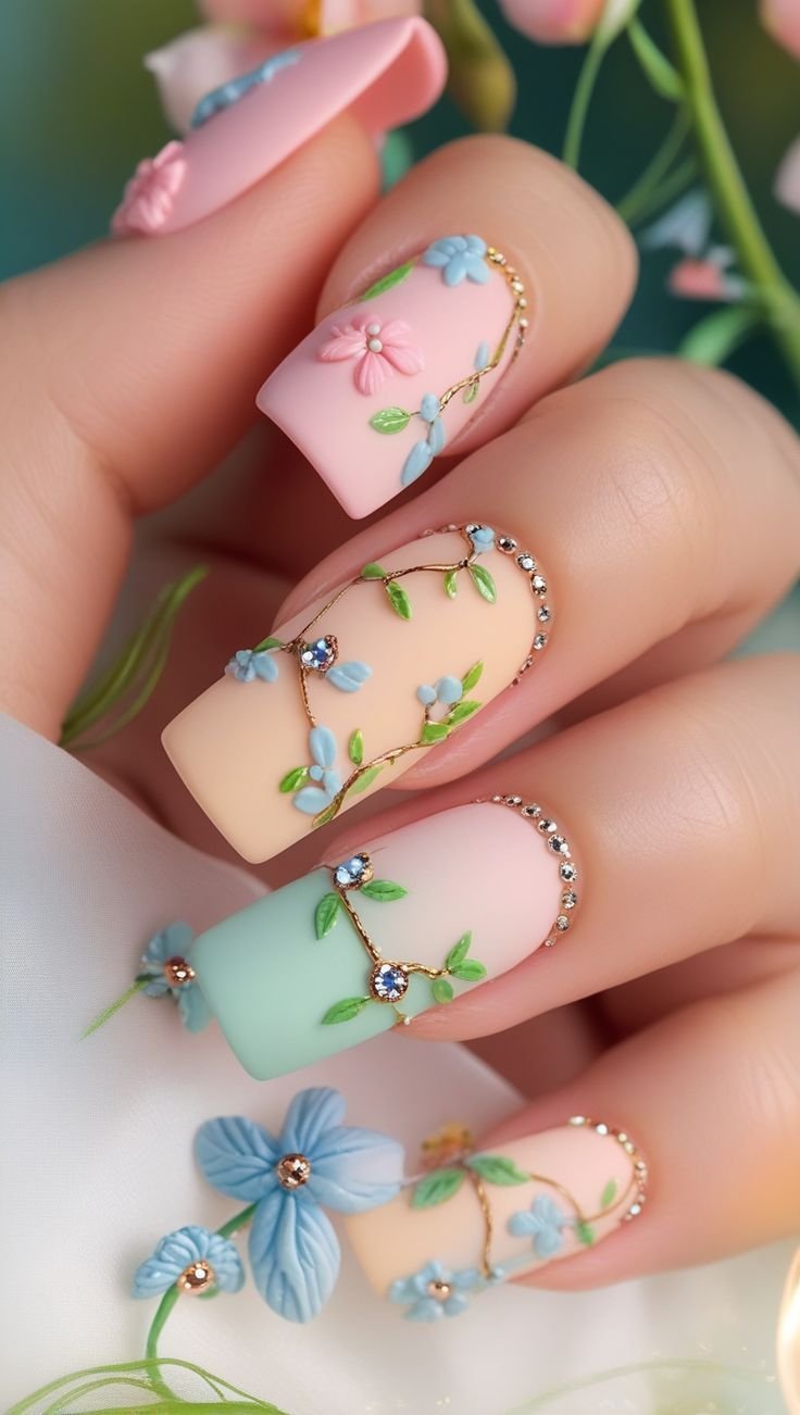 Spring Square Nails 2026 Ideas to Try Now
